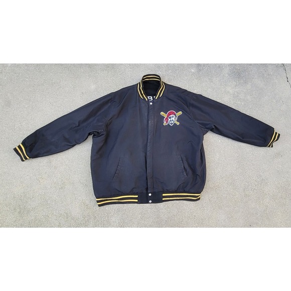 Vtg JH Design Pittsburgh Pirates Reversible Jacket - Picture 6 of 12